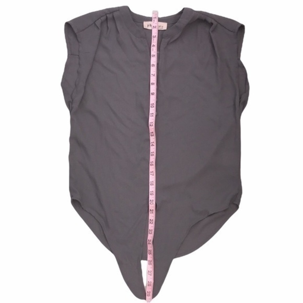 Philosophy Front Tie Blouse - Picture 6 of 8